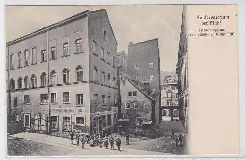 86500 Ak Aus Leipzigs alten Tagen - Konservatorium der Musik um 1920