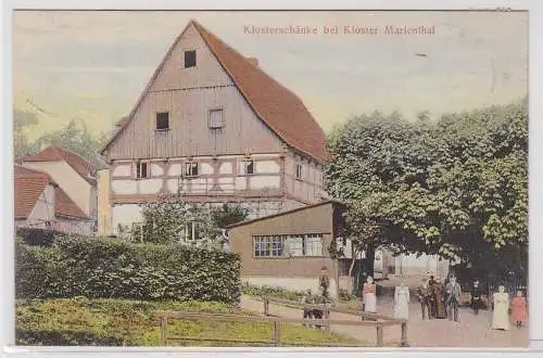 65940 Ak Blick auf die Klosterschänke bei Kloster Marienthal 1910