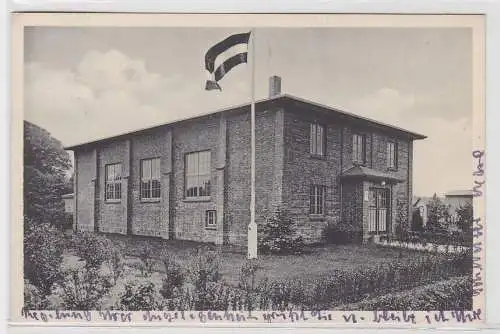 88085 Ak Horst i. Holst., Turnhalle des Männer-Turn-Verein v. 1913 e. V., 1931