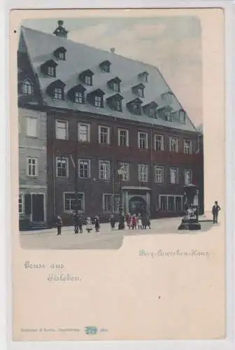908433 Ak Gruss aus Eisleben - Berg-Gewerken-Haus um 1900