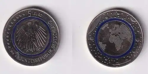 5 Euro Sammlermünze Deutschland 2016 Prägeort D Blauer Planet Erde (166212)