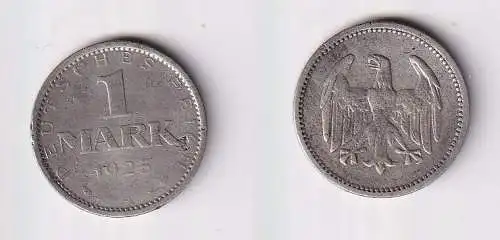 1 Reichsmark Silber Münze Weimarer Republik 1925 A f.ss (166569)