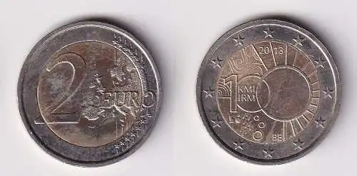2 Euro Bi-Metall Münze Belgien 2013 100 Jahre  Königliches Meteorologis (166183)