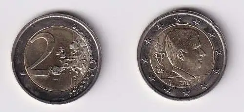 2 Euro Bi-Metall Münze Belgien 2014 König Philippe (166156)