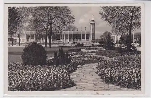 76435 Ak Essen Reichsgartenschau 1938 der große Blumenhof