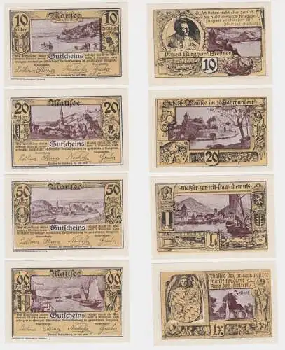 10, 20, 50 und 60 Heller Banknote Mattsee Juli 1920 (130771)