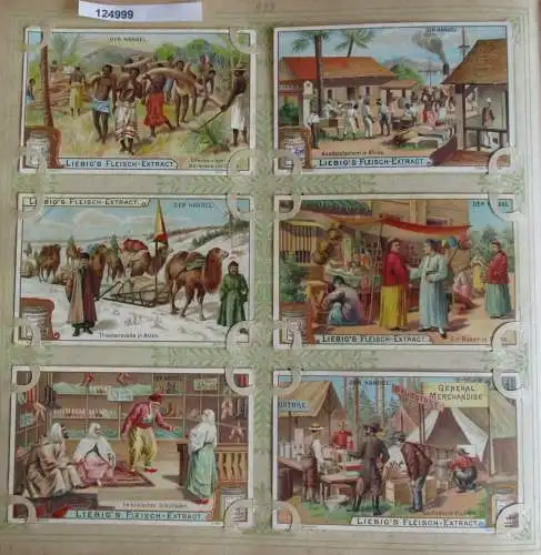 C124999 Liebigbilder Serie Nr. 533 Der Handel 1902