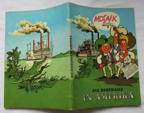 Mosaikbuch"Die Digedags in Amerika" 6.Auflage 1984 (100613)