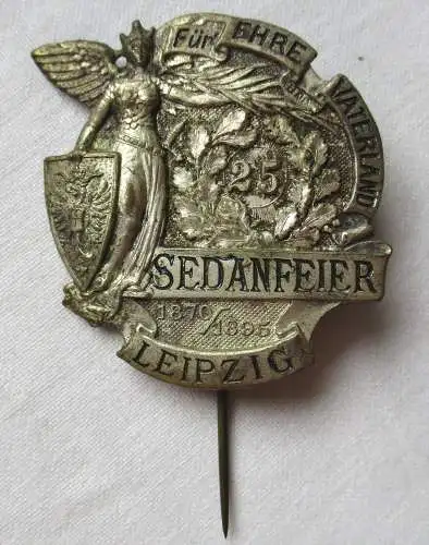 Abzeichen Für Ehre und Vaterland, Sedanfeier Leipzig 25 Jahre 1870-1895 (120649)