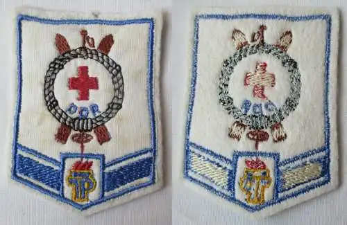 DDR Aufnäher DRK Deutsches Rotes Kreuz Junger Bergunfallhelfer (115132)