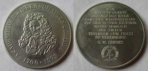 DDR Medaille Akademie der Wissenschaften 1700-1975 G.W. Leibniz (106259)