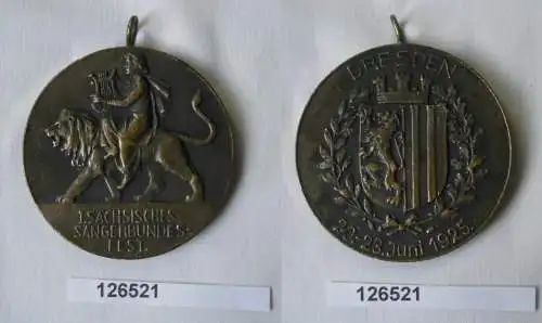 Medaille I. sächsisches Sängerbundesfest Dresden 20.-23. Juni 1925 (126521)