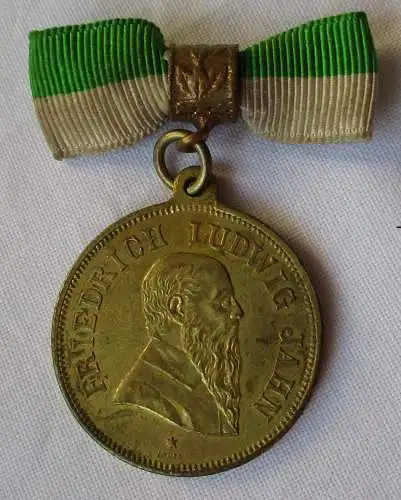 Medaille XIV. Gauturnfest d. Jahn Turngau 29.-30. Juni 1895 in Lobstädt (116686)