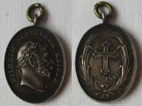 Medaille Wilhelm I. deutscher Kaiser auf den Tod 9.3.1888 (145719)