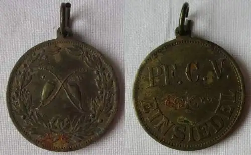 Medaille PF.C.V. Pfeifen Club Verein Einsiedel um 1910 (144720)