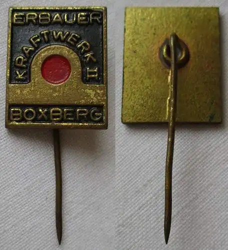 DDR Anstecknadel Erbauer Kraftwerk II Boxberg (142374)