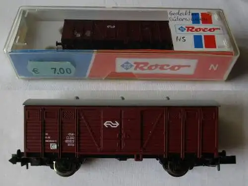 Roco 25437 gedeckter Güterwagen der NS Spur N OVP (152212)