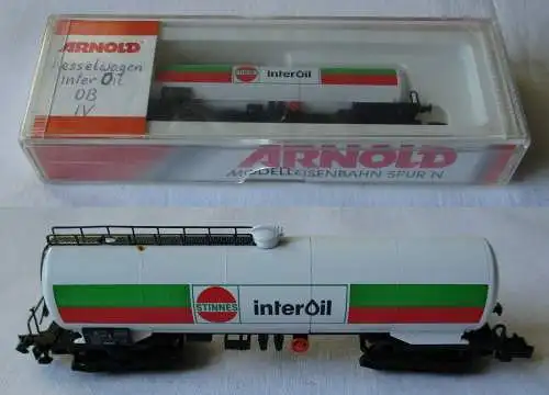 Arnold 4396 Kesselwagen 4-achsig Stinnes inter Oil Spur N OVP (152067)