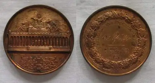 Medaille DDR Medailleur und Stempelschneider Carl Pfeiffer 1801-1861 (151182)