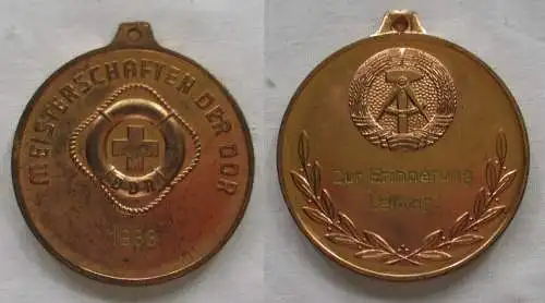 DDR Medaille DRK Meisterschaften Leipzig 1988 in Bronze (151511)