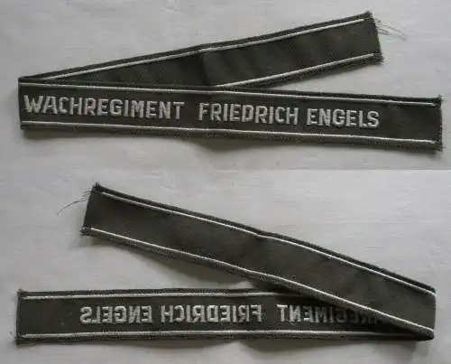 DDR Ärmelband für Uniform -Jacke Wachregiment Friedrich Engels (151014)