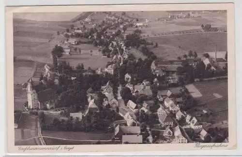 71656 AK Großhartmannsdorf im Erzgebirge - Fliegeraufnahme 1941