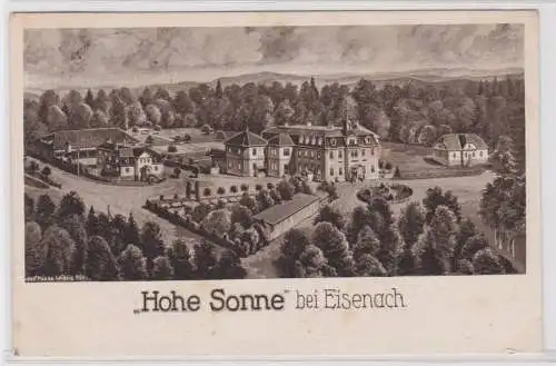 900755 AK Staatliches Gasthaus zur Hohen Sonne am Rennsteig bei Eisenach 1927