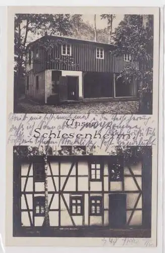 83270 Mehrbild Ak Belzig "Unser Schlesenheim" 1929
