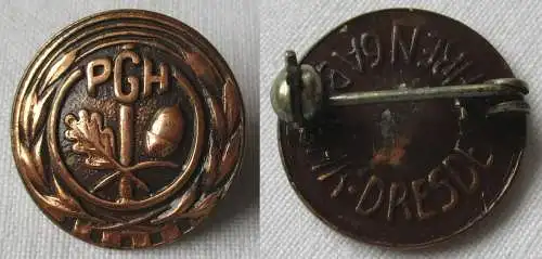 DDR Abzeichen Handwerkskammer des Bezirkes Ehrengabe BHK Dresden Bronze (148980)