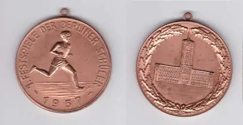 DDR Medaille 1.Festspiele der Berliner Schüler 1957 Stufe Bronze (136011)