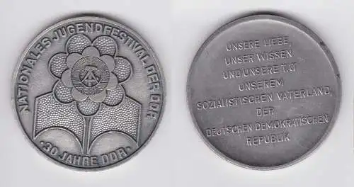 DDR Medaille Nationales Jugendfestival der DDR 30 Jahre DDR (137898)
