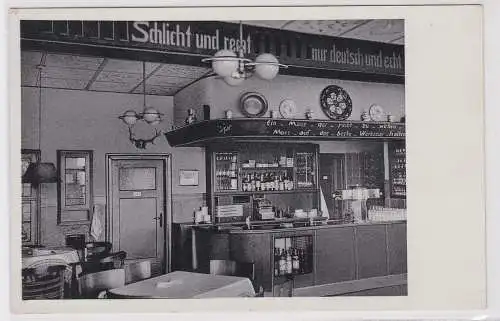 43123 Ak Delmenhorst Gaststätte "Zum Wehrkrug" um 1940