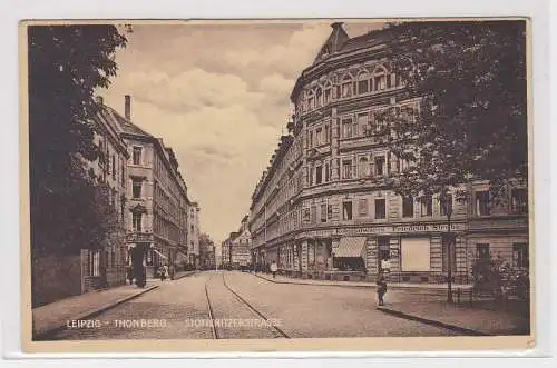 70854 Ak Leipzig Thonberg Stötteritzerstrasse Kolonialwarenladen um 1930