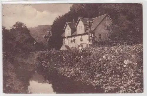 92061 Ak Ebersberg im Odenwald Gasthaus zur "Waldschenke" um 1930