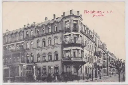 95756 Ak Homburg vor der Höhe Parkhotel um 1900