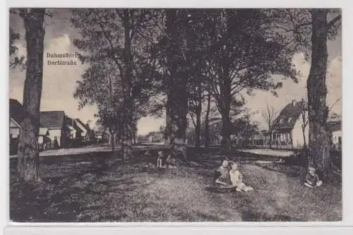 34914 Ak Dahmsdorf Damaćojce (Reichenwalde) Dorfstraße 1927