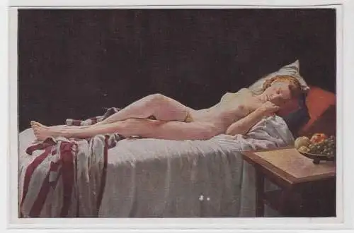 96414 Erotik Ak Aktbild einer jungen Tänzerin um 1940