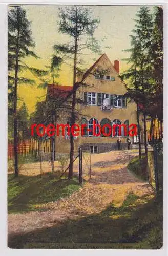 68516 Ak Plauen i.V. Reusaer Waldhaus 1918