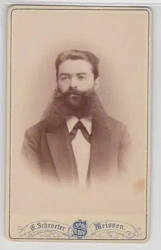 63926 Kabinettfoto Emil Berneaud Meissen um 1900