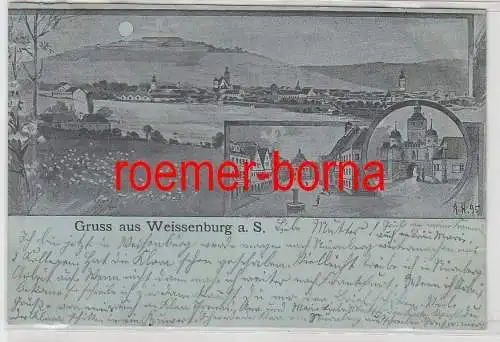 77575 Mehrbild Ak Gruss aus Weissenburg a.S. 1898
