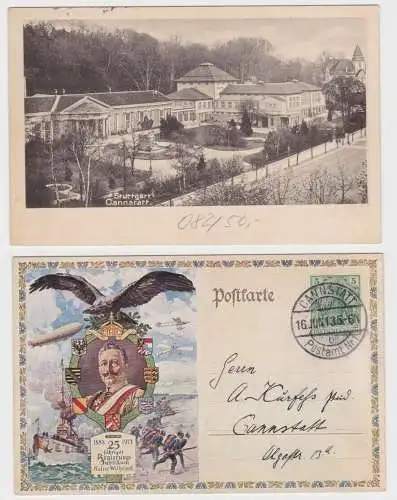 84013 DR Ganzsachen Postkarte PP27/C239/82 Stuttgart Cannstatt 1913