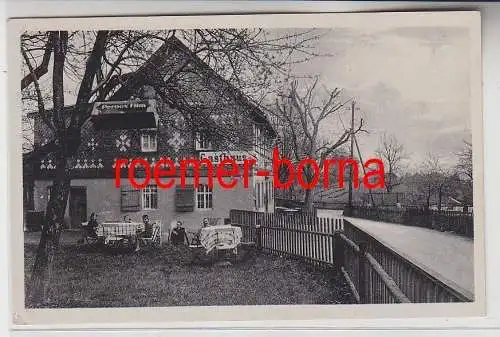 77674 Ak Gasthaus zur Hoffnung Papstdorf über Königstein um 1940
