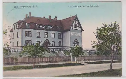 89379 Ak Bad Ronneburg S.-A., Landwirtschaftliche Haushaltschule, 1913