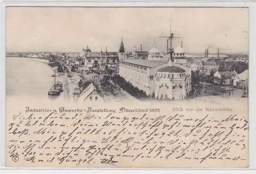 46128 Ak Düsseldorf Gewerbe und Industrie Ausstellung 1902
