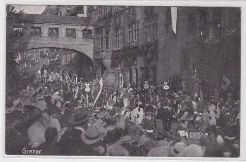43753 Ak 8. Deutsches Sängerbundesfest Nürnberg 28.07.1912 Grazer