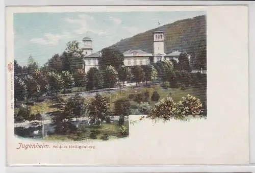 19685 Ak Jugenheim Schloss Heiligenberg um 1900