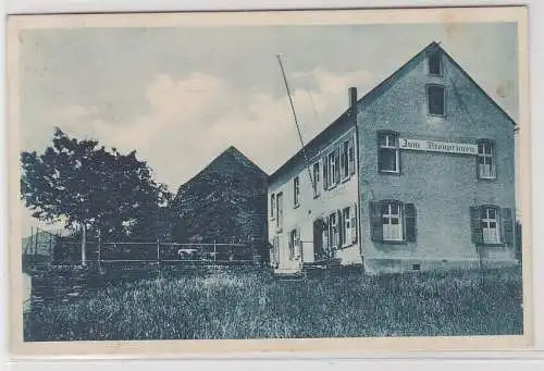 92140 AK Delhofen bei Oberwesel - Gasthaus "Zum Kronprinzen" N.Oppermann 1930