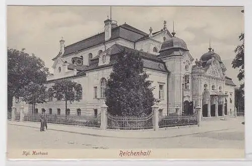 87979 Ak Reichenhall königliches Kurhaus um 1910