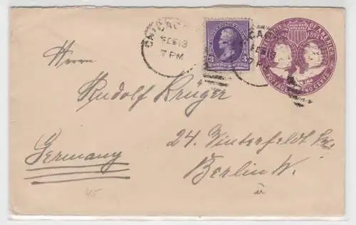 94747 Ganzsachen Brief USA Kolumbus Ausstellung 1492-1892