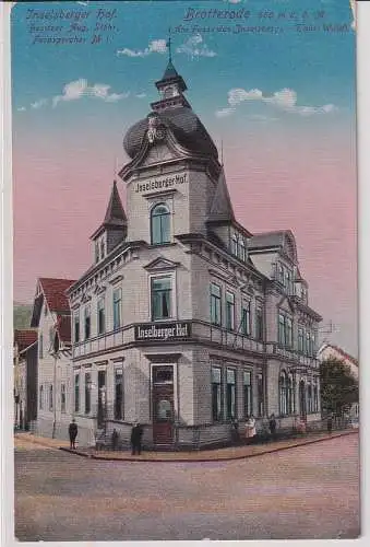 908246 Ak Brotterode (Thür.Wald) Gasthaus Inselsberger Hof um 1910